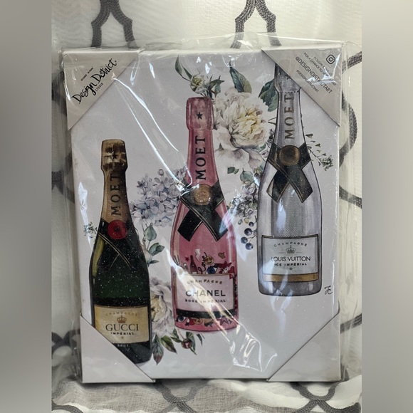 NEW Luxury Fashion Canvas Wall Art Decor Dress up your Home or Office 11 x 14 - Picture 2 of 3